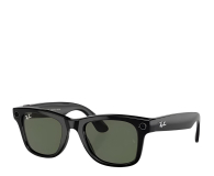 META Ray-Ban Wayfarer - Smart Glasses (Shiny Black/Green) 8056597988377 / meta - 1322491 - zdjęcie 1